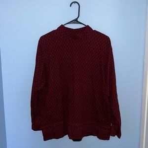 Elisabeth by Liz Claiborne Mock Neck Long Sleeve Shirt